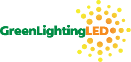 green lighting led logo