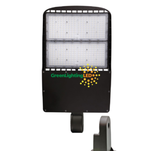 200w led parking lot fixtures yoke mount